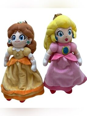 Super Mario ALL STAR COLLECTION Plush Princess Doll Soft Toy Set